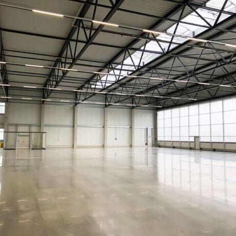Sealed warehouse floors