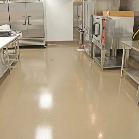 Commercial kitchen coating
