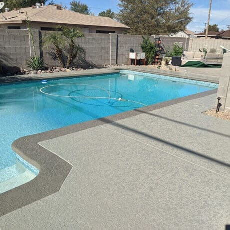 pool deck resurface with cool deck texture