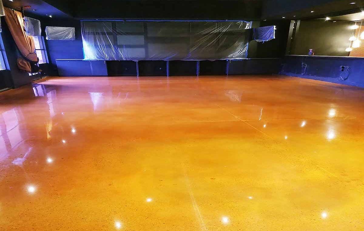 stained concrete